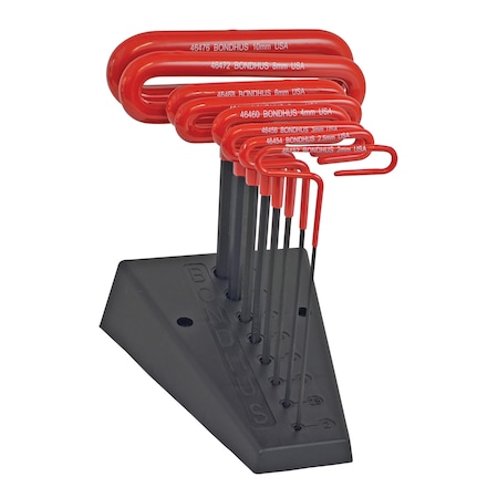 ⭐️⭐️⭐️⭐️⭐️⭐️⭐️⭐️⭐️⭐️⭐️⭐️⭐️ BONDHUS 46489 8 Piece T-Shape Hex Key Set, 46489 | eBay
